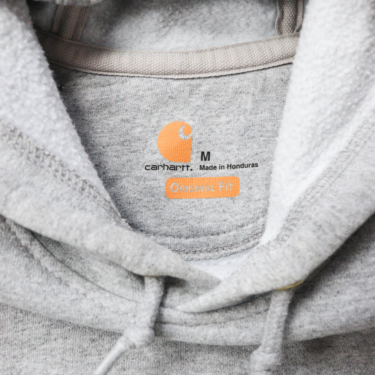 Carhartt Logo Patch Spellout Hoodie - 2000s (M)