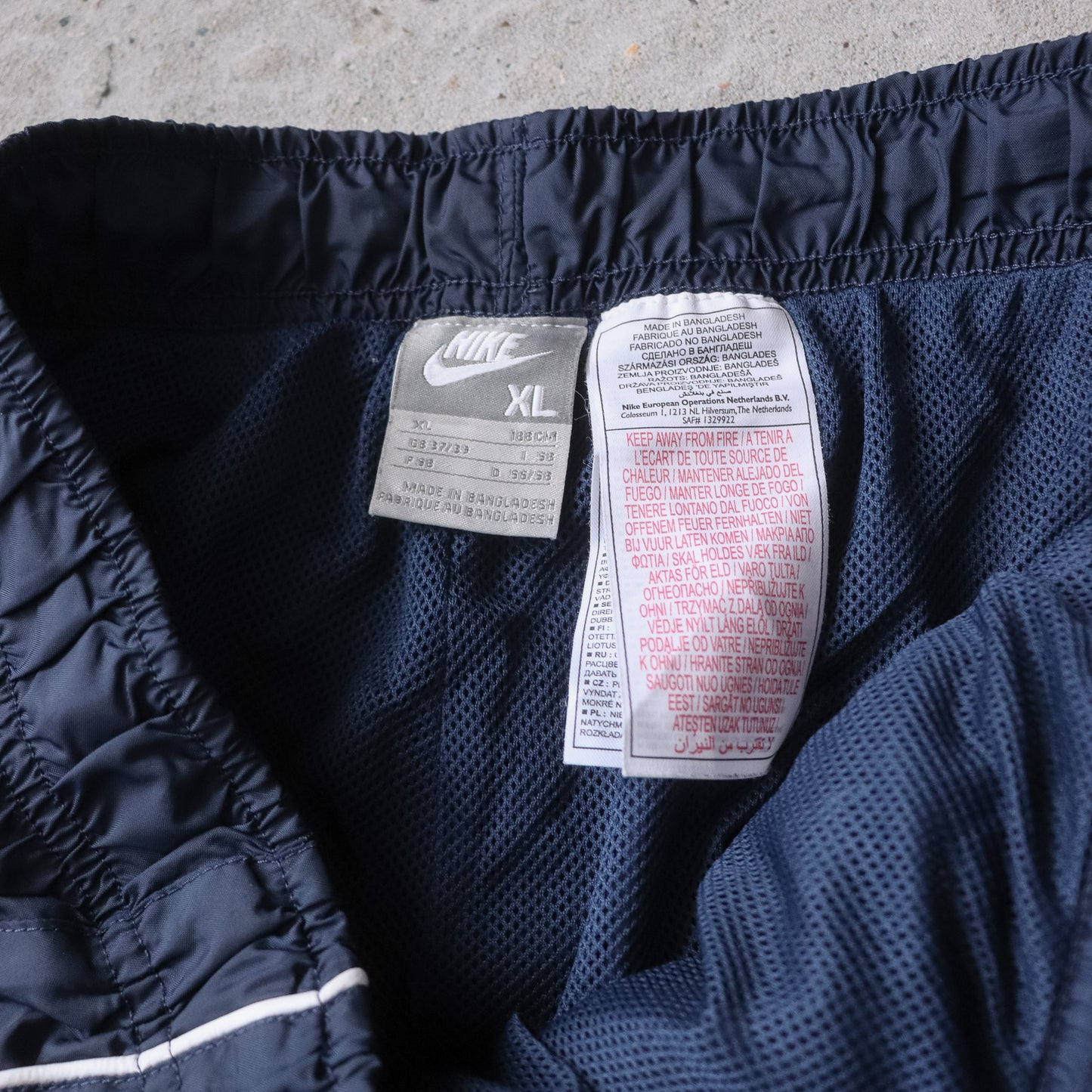 Vintage 2000s Nike Double Swoosh Track Pants - XL