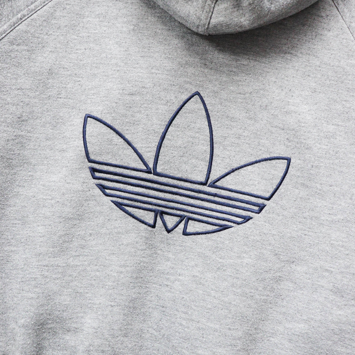 Adidas Big Logo Reversible Hooded Jacket - 90s (L)
