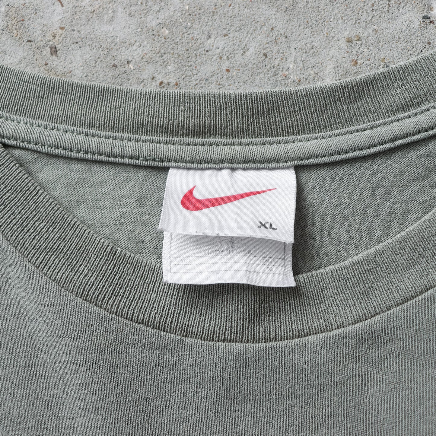 Vintage 90s Nike Mini Swoosh Sage Tee - XL