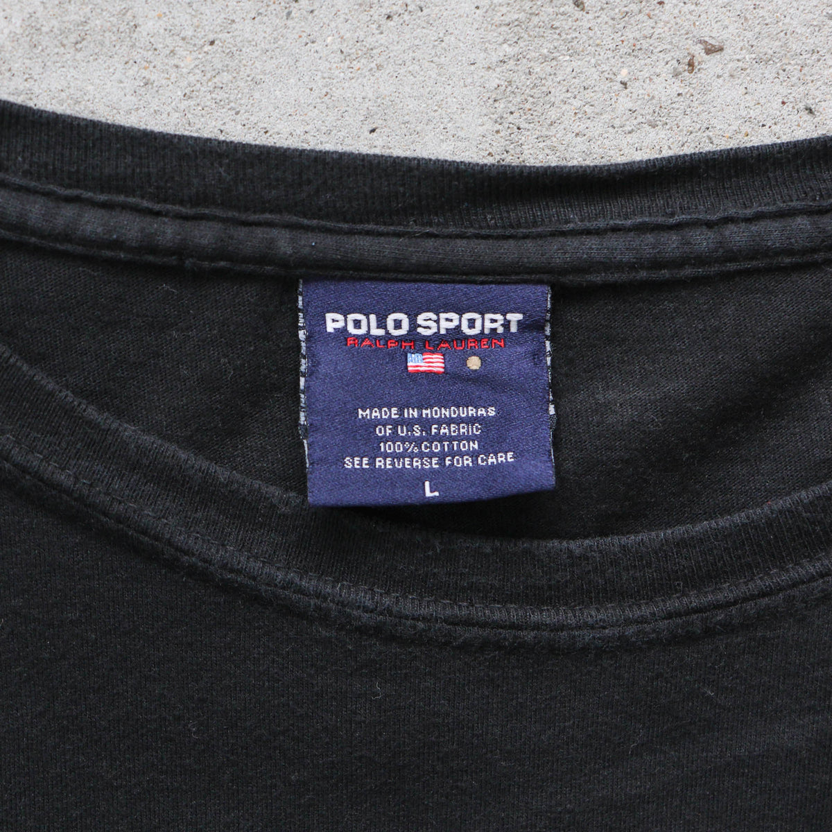 Polo Sport Ralph Lauren Spellout Tee - 90s (L)