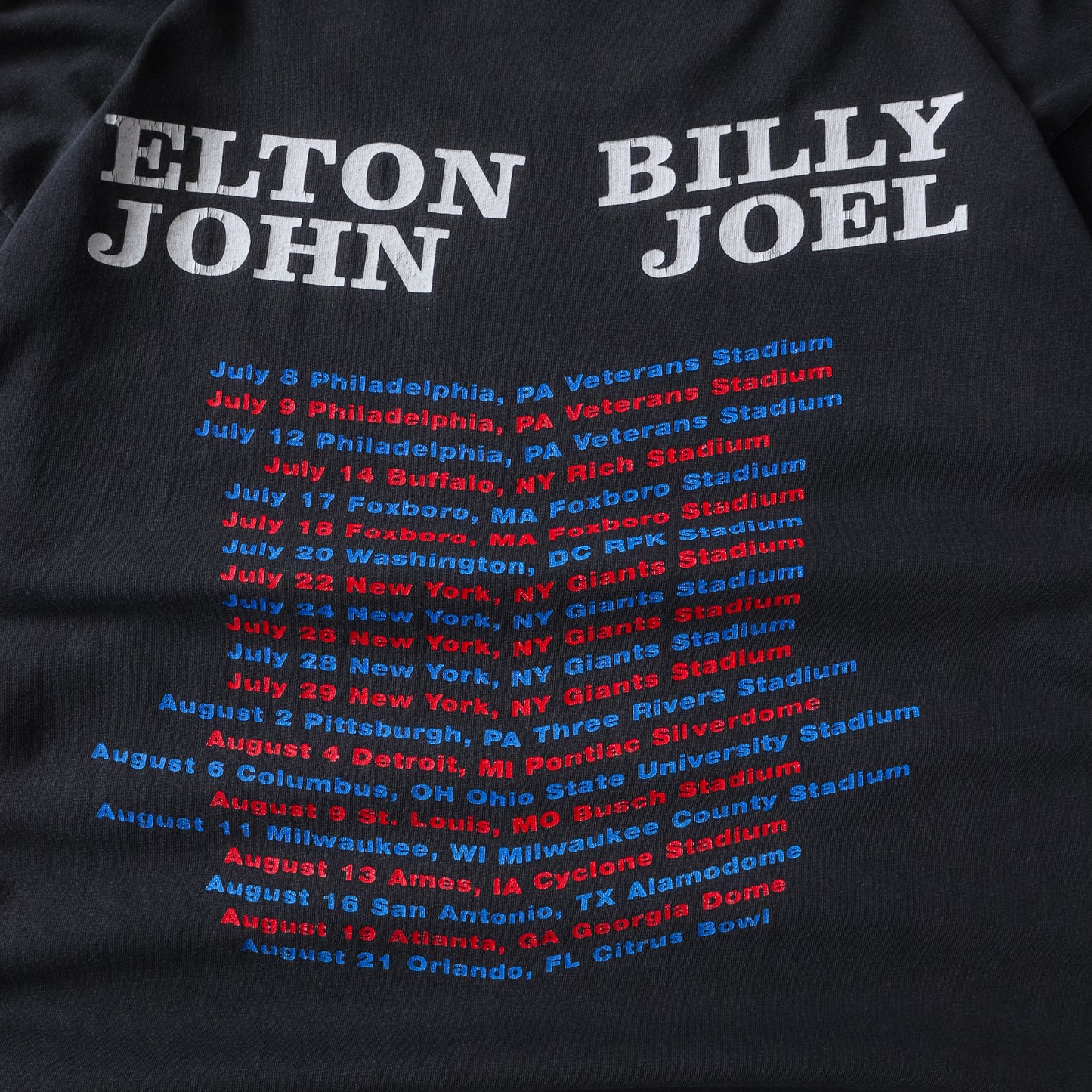 Vintage 1994 Elton John & Billy Joel Tour Tee - L