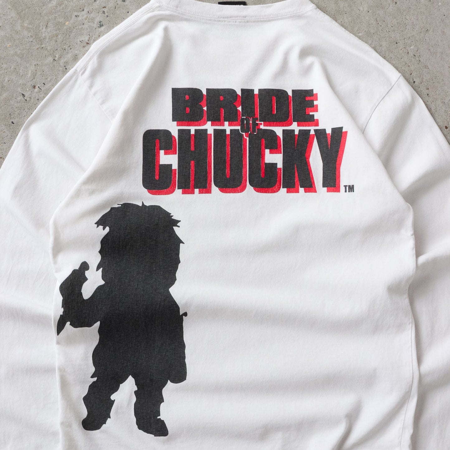 Vintage 2000s Bride of Chucky Horror Tee - M