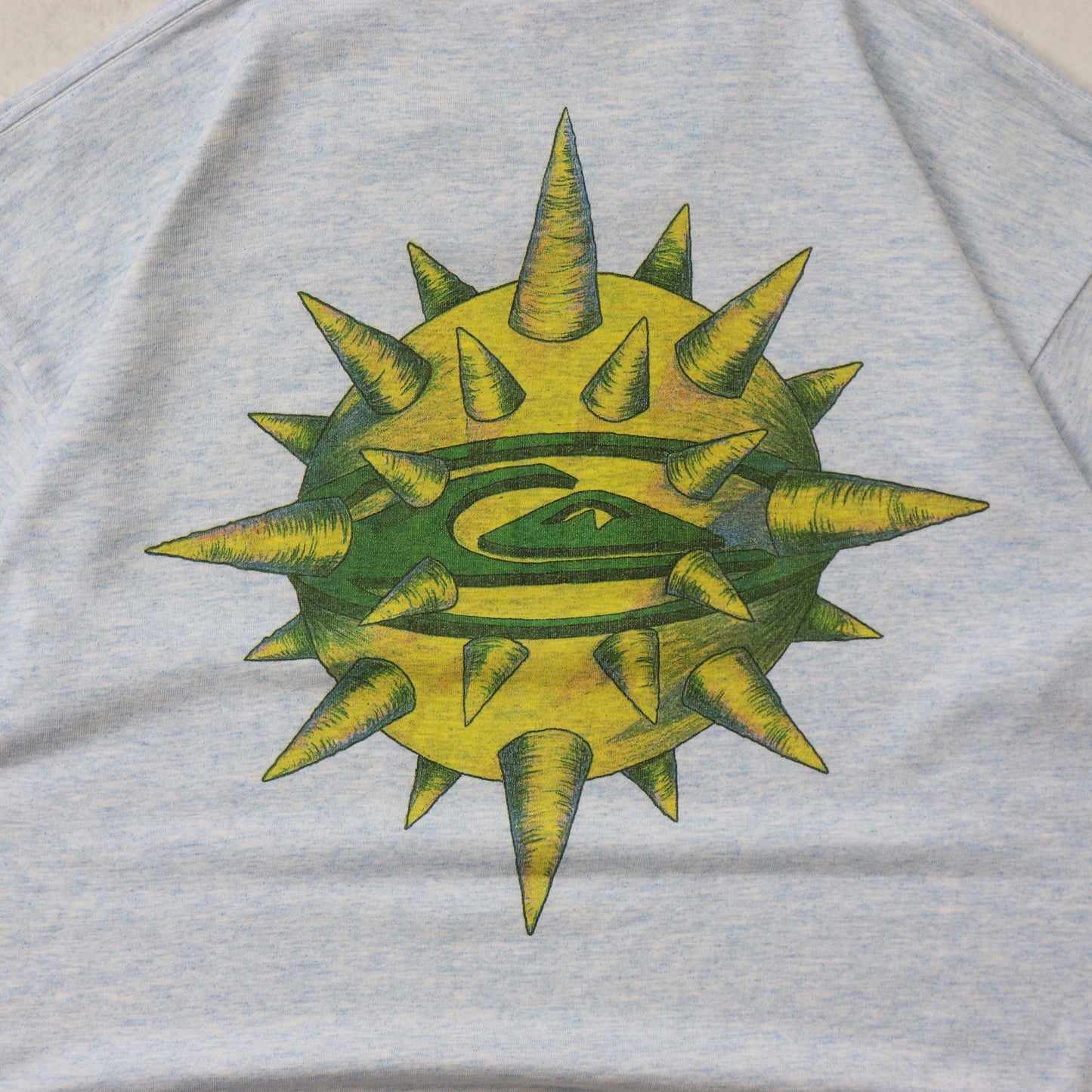 Vintage 90s Quiksilver Sea Mine Tee - L