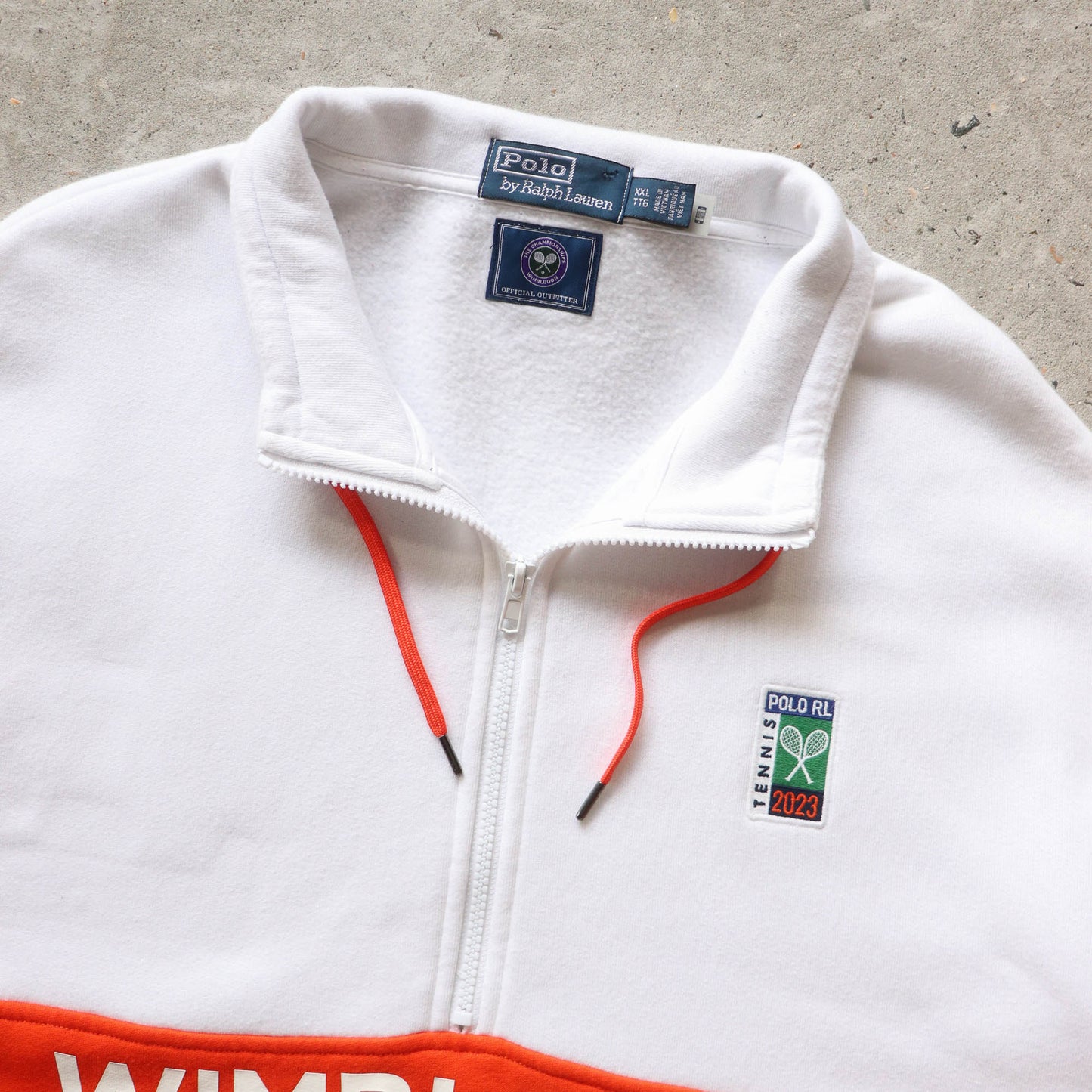 Polo Ralph Lauren Wimbledon 1/4 Zip Sweatshirt - (XXL)