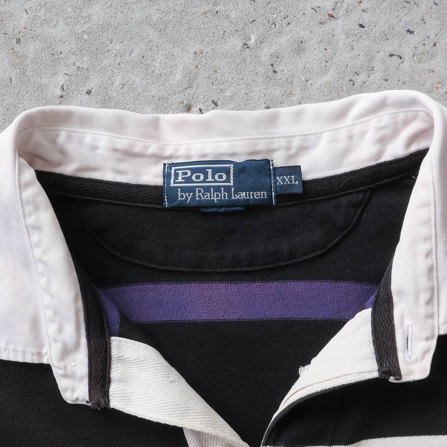 Vintage 90s Polo Ralph Lauren Rugby Jumper - XXL