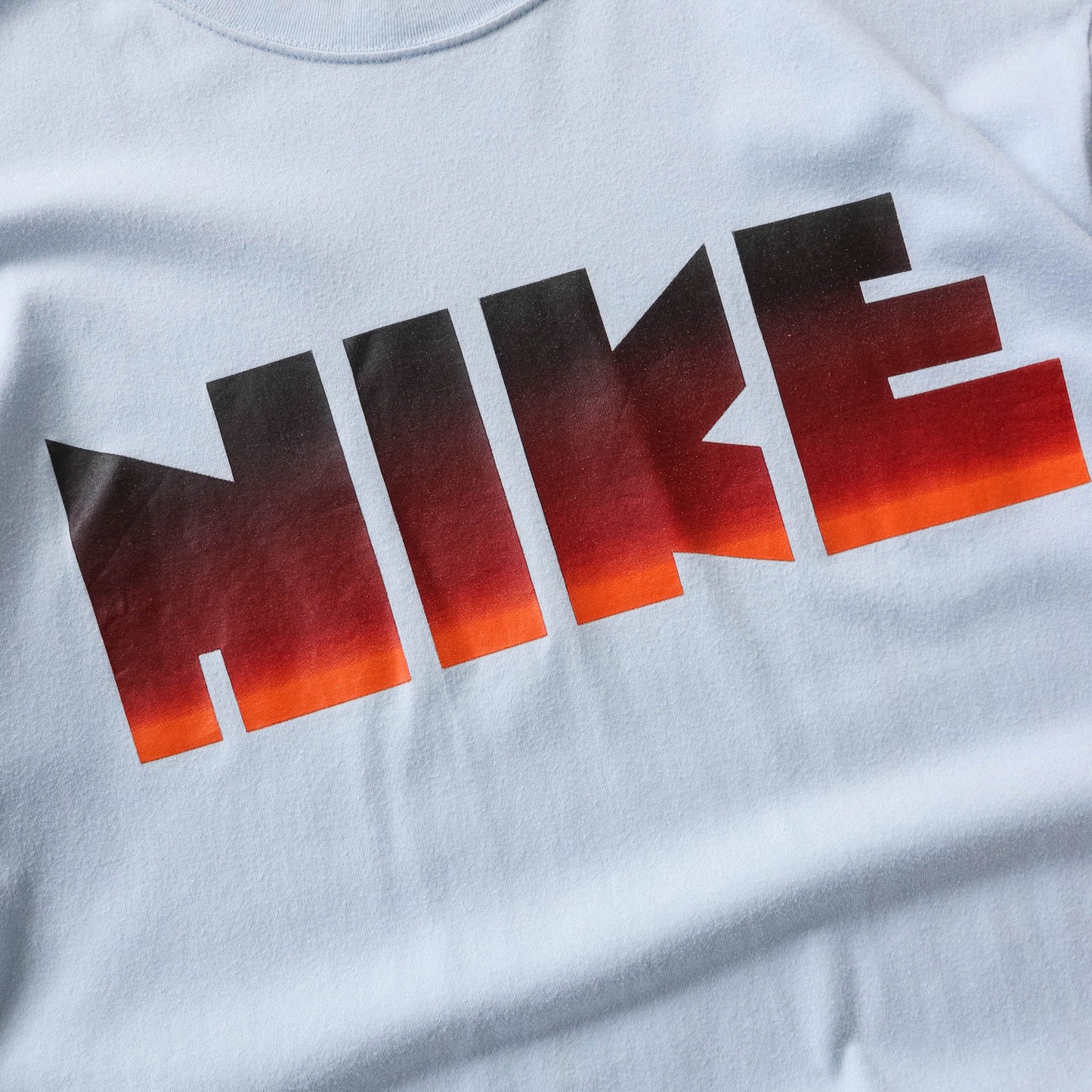 Vintage 2000s Nike Block Logo Tee - L