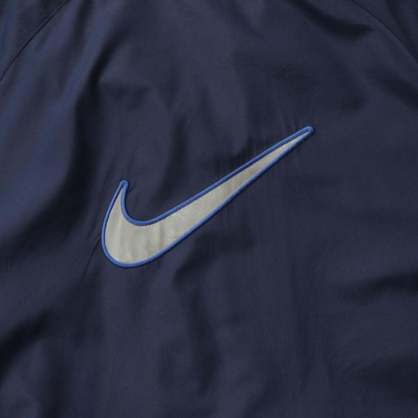 Vintage Nike Big Swoosh Track Jacket - M