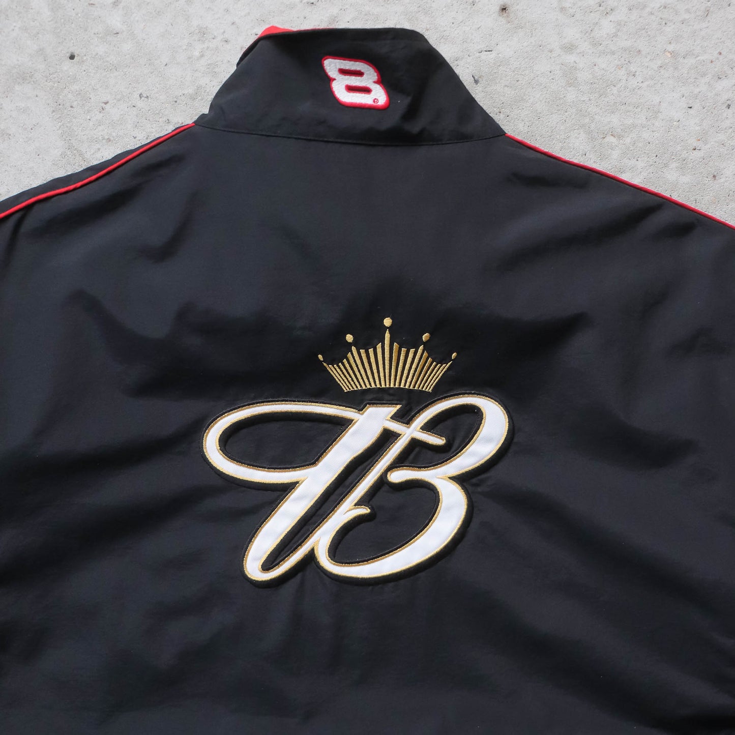 Budweiser Dale Earnhardt NASCAR Windbreaker Jacket - 90s (L)