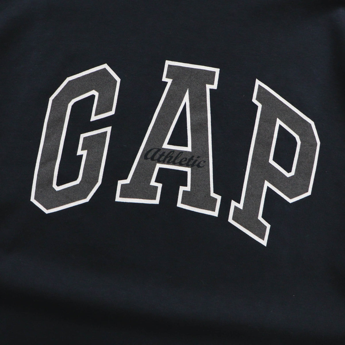 GAP Athletic 3M Reflective Spellout Tee – 2000s (L)