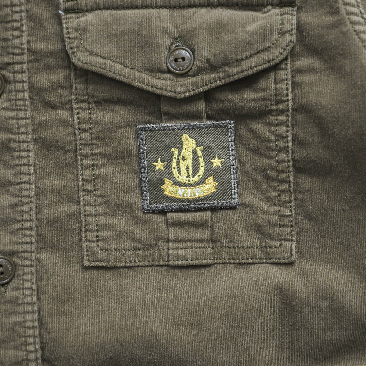 Hysteric Glamour Military Corduroy Utility Shirt – 2000s (M)