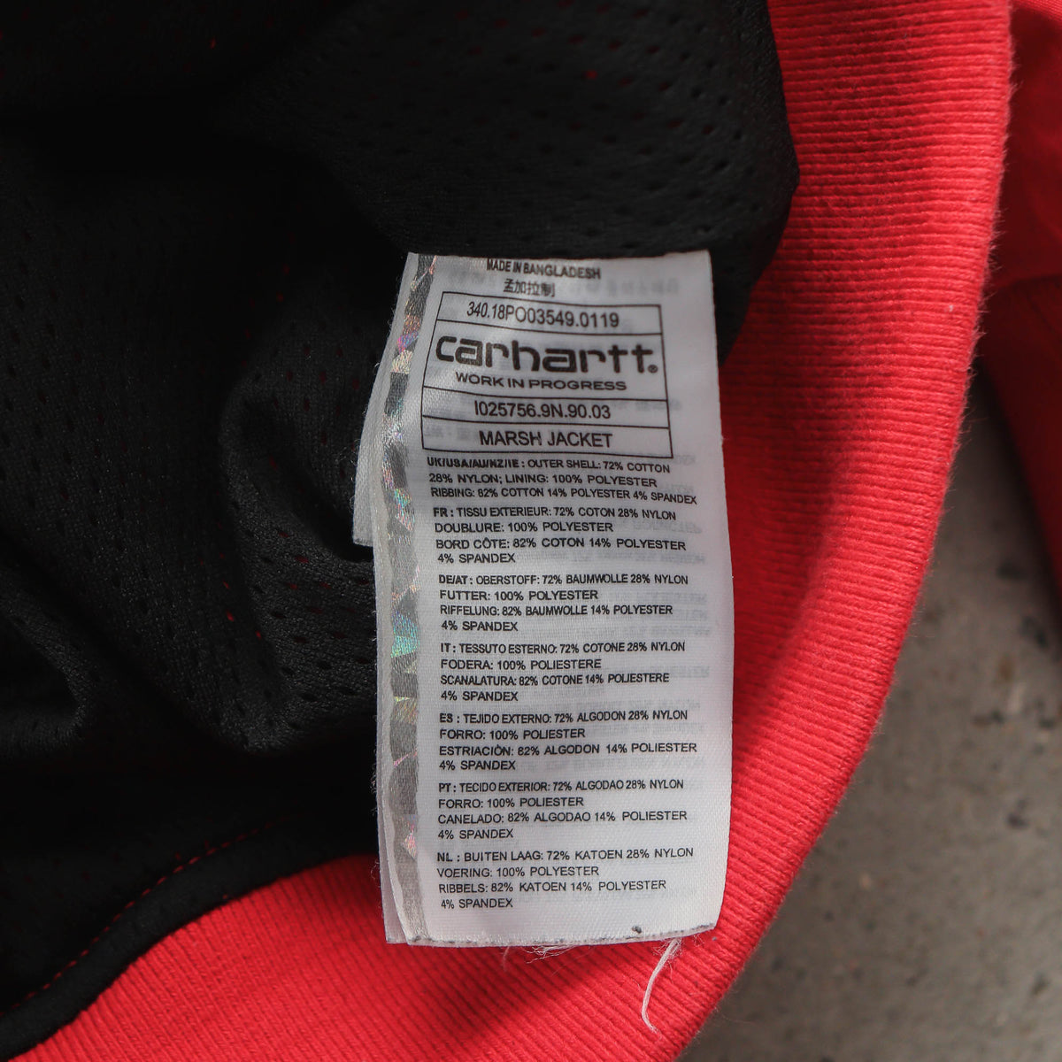 Carhartt WIP Marsh Hooded Jacket – 2000s (XL)