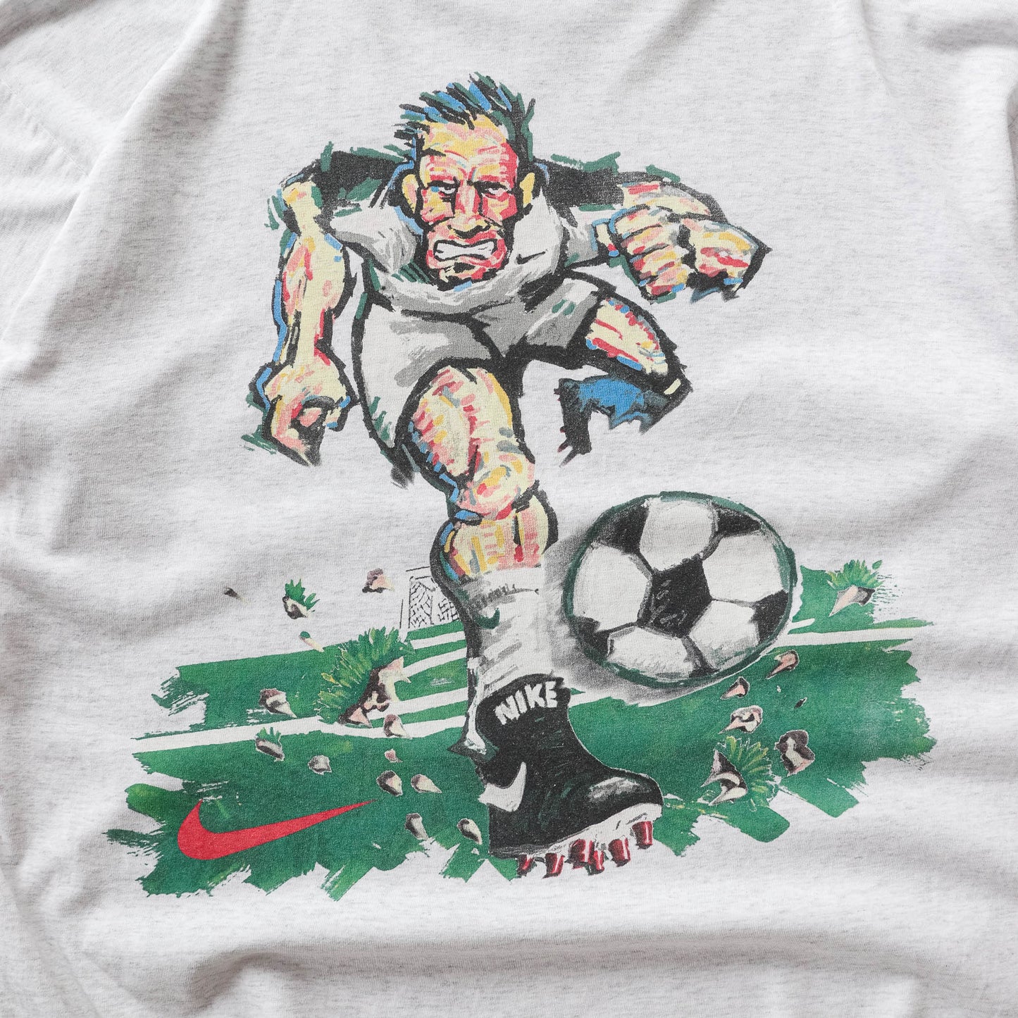 Vintage 90s Nike Soccer Tee - L
