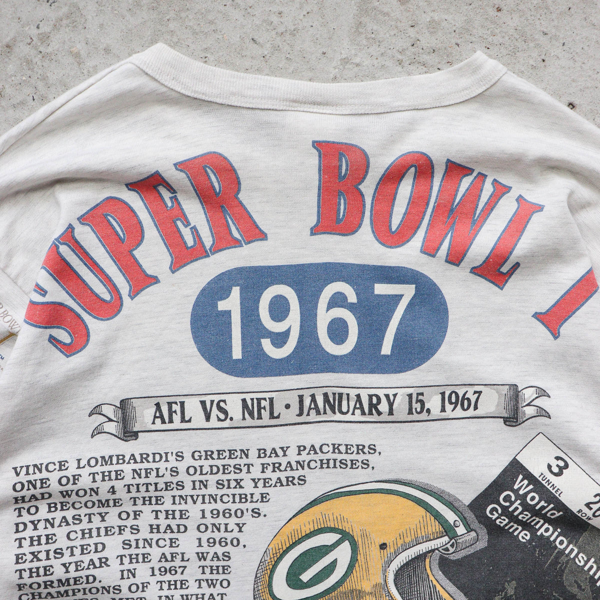 Super Bowl XXVI Long Gone NFL Tee – 1992 (L)