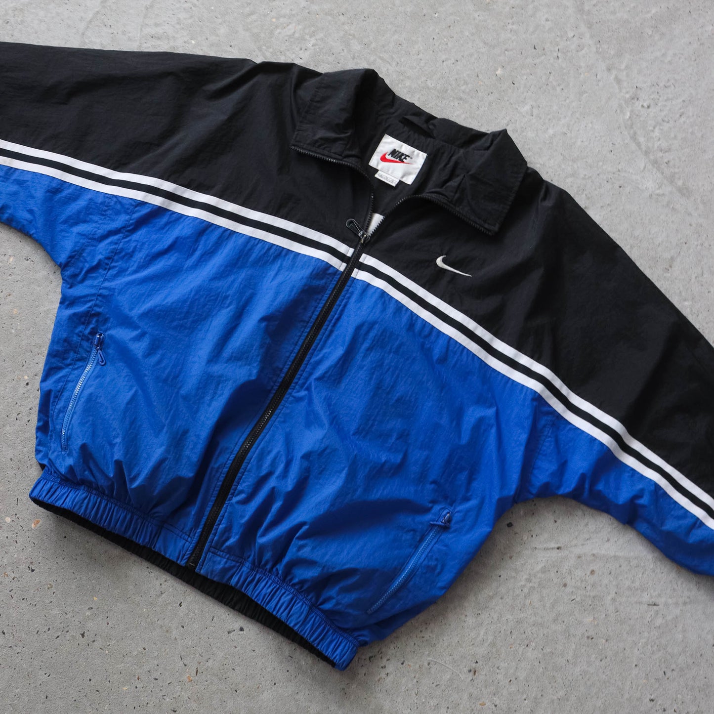 Vintage 90s Nike Spellout Windbreaker Jacket - XL
