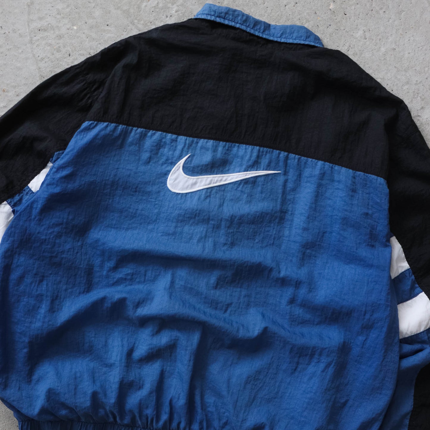 Vintage 90s Nike Big Swoosh Windbreaker Jacket - L