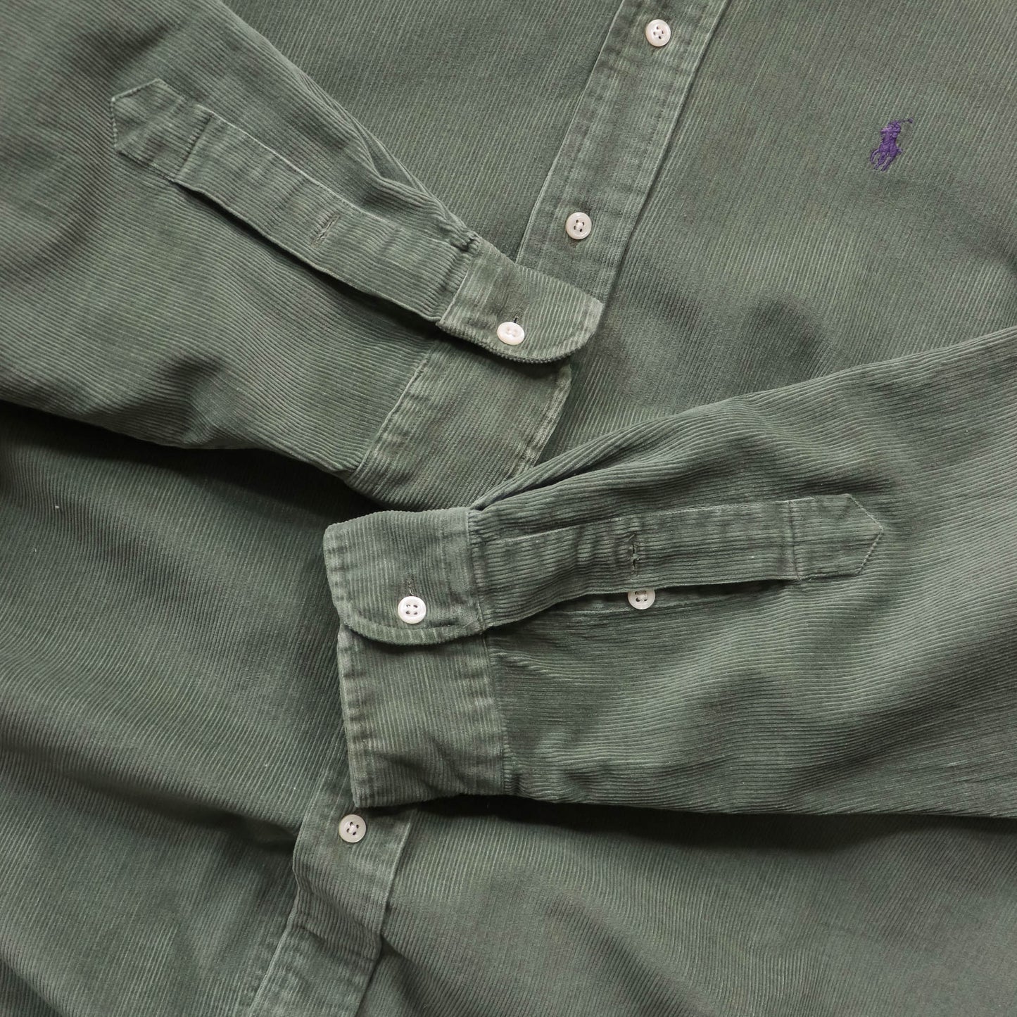 Polo Ralph Lauren Corduroy Button Up Shirt - 90s (L)