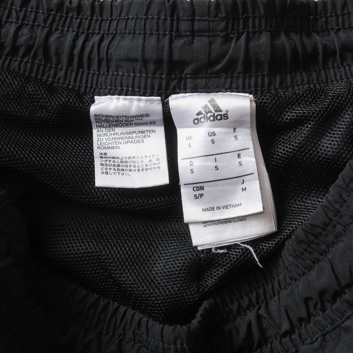 Vintage Adidas AC Milan Football Track Pants - S