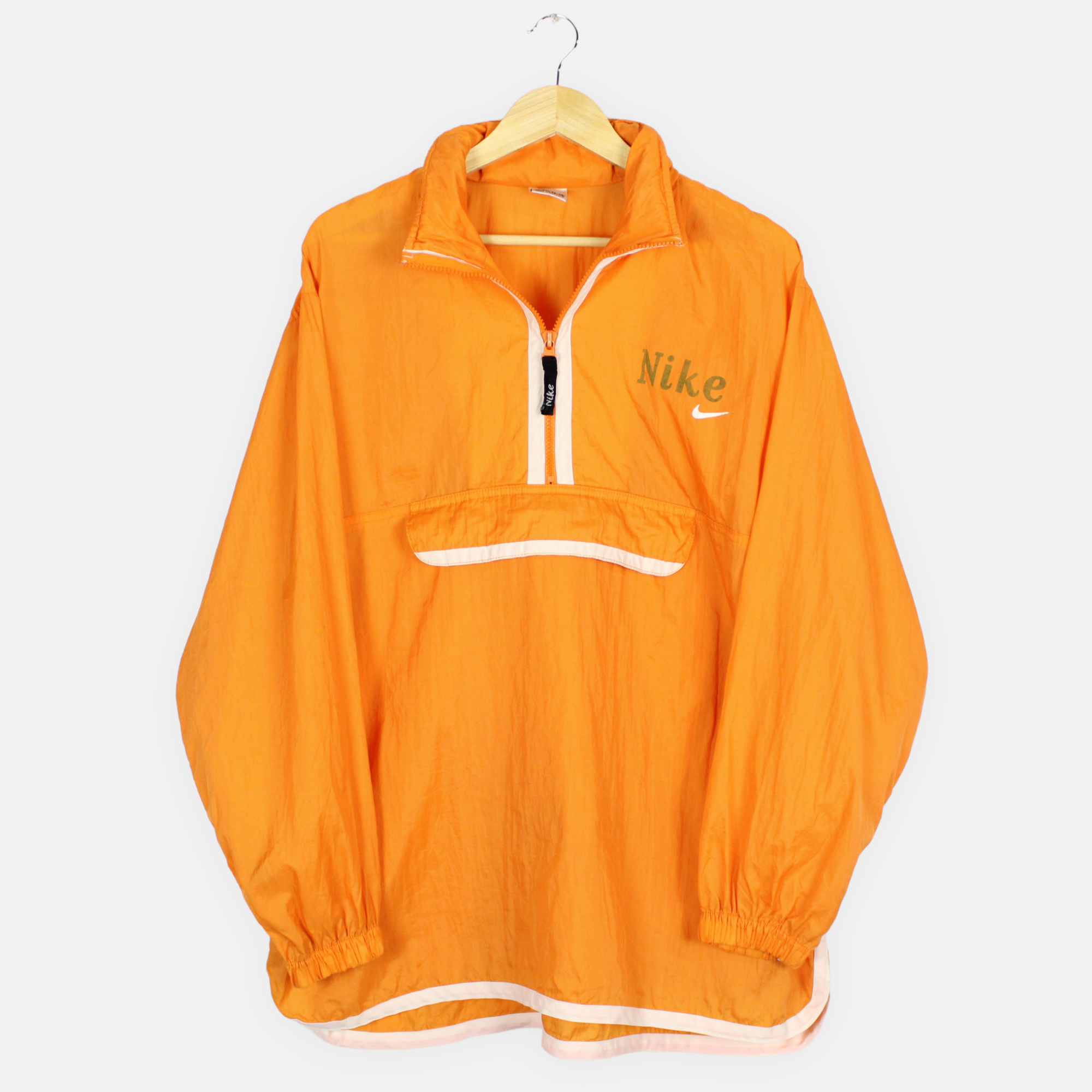 Vintage nike half zip on sale windbreaker