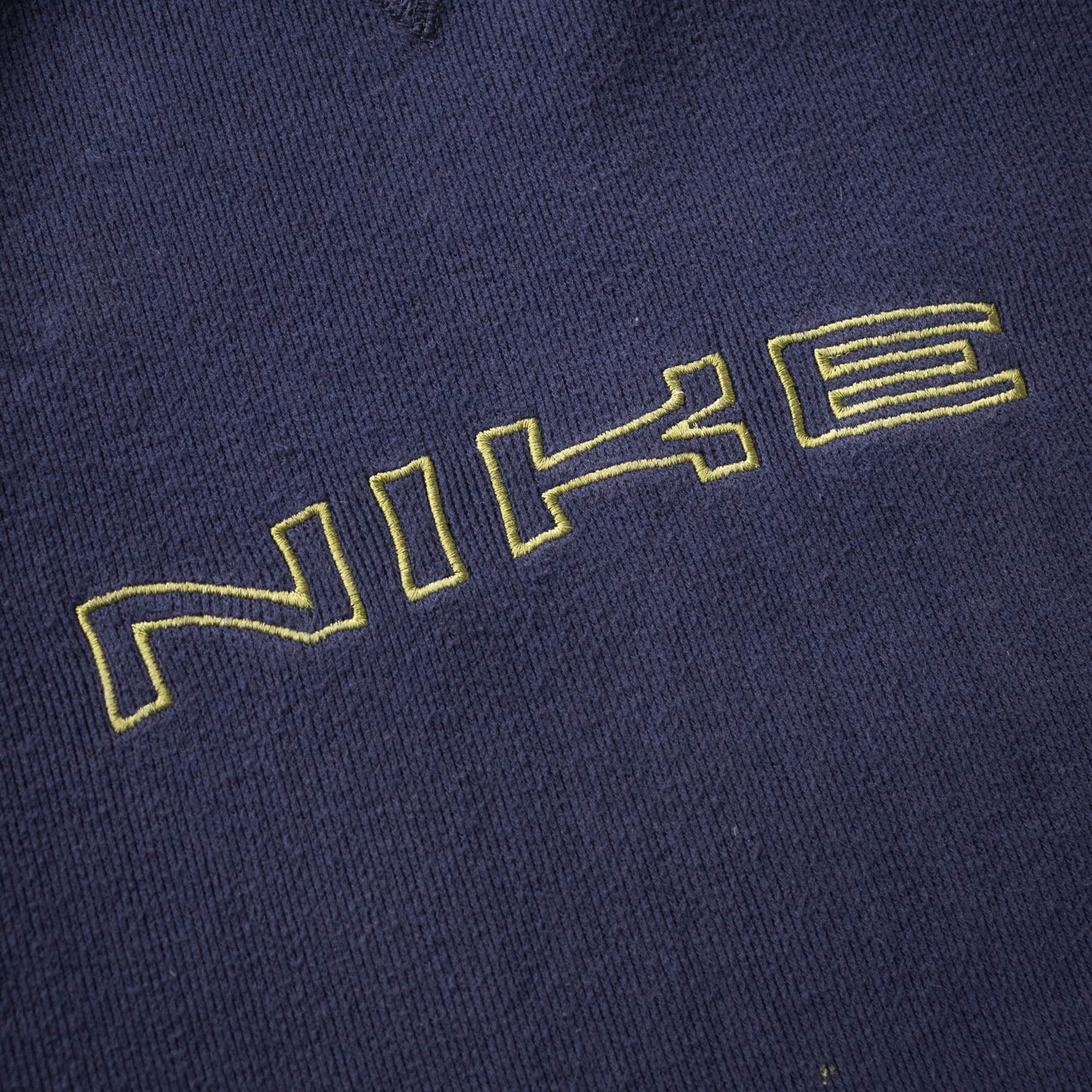 Vintage 2000s Nike Spellout Embroidered Sweatshirt - S