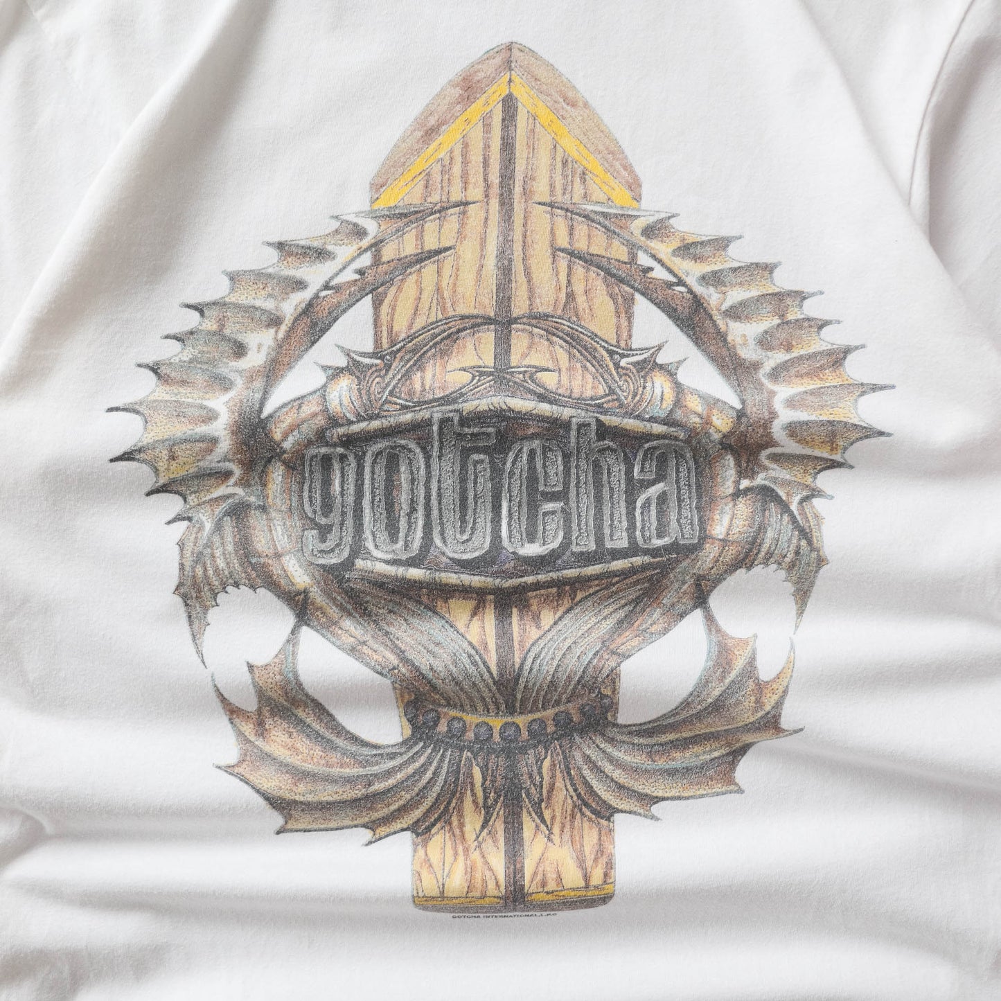 Vintage 90s Gotcha Surf Graphic Tee - M