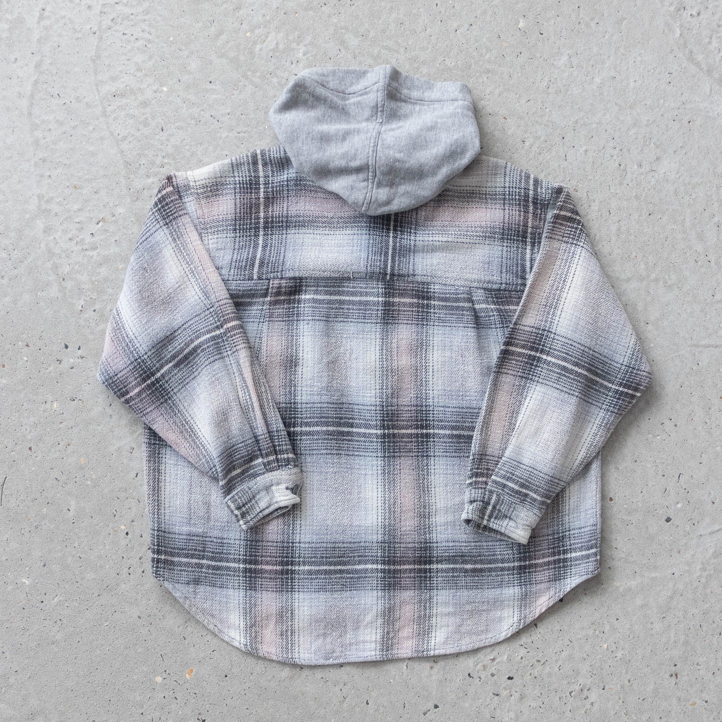 Vintage 90s Quiksilver Hooded Flannel Shirt - XS