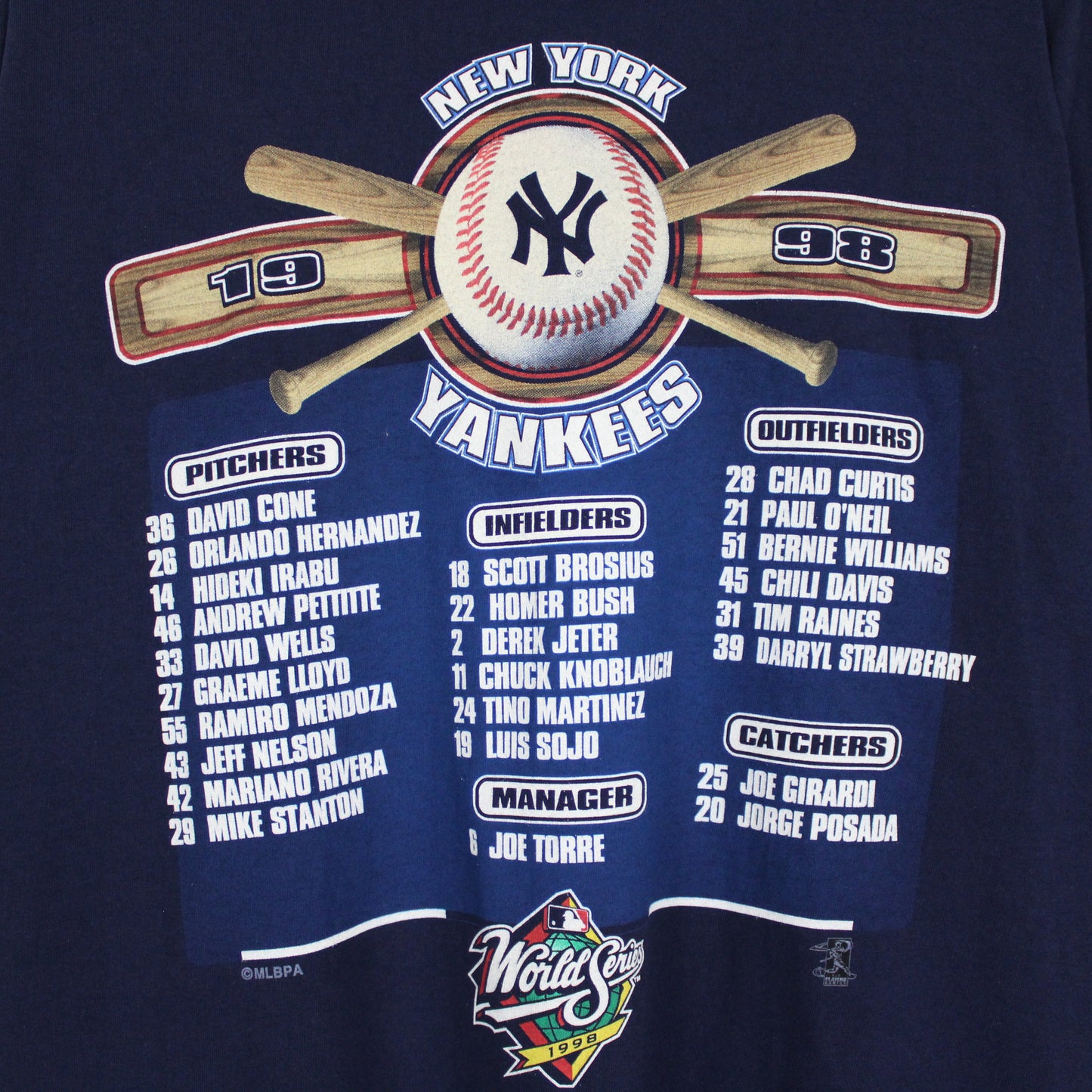Vintage 1998 New York Yankees MLB Tee - XL