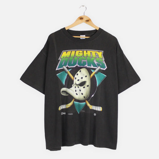 Vintage 1993 Anaheim Mighty Ducks NHL Tee - XL