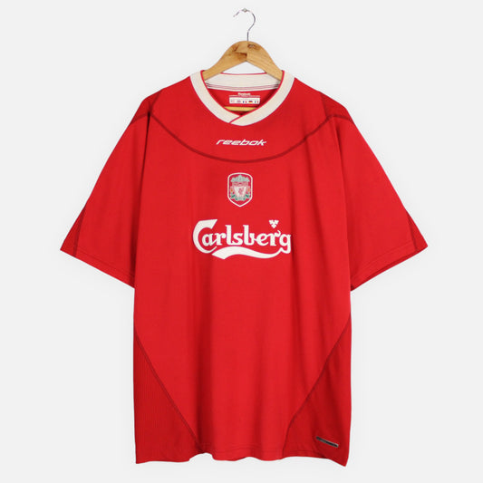 Vintage Liverpool 2002/03 Home Reebok Jersey - XXL
