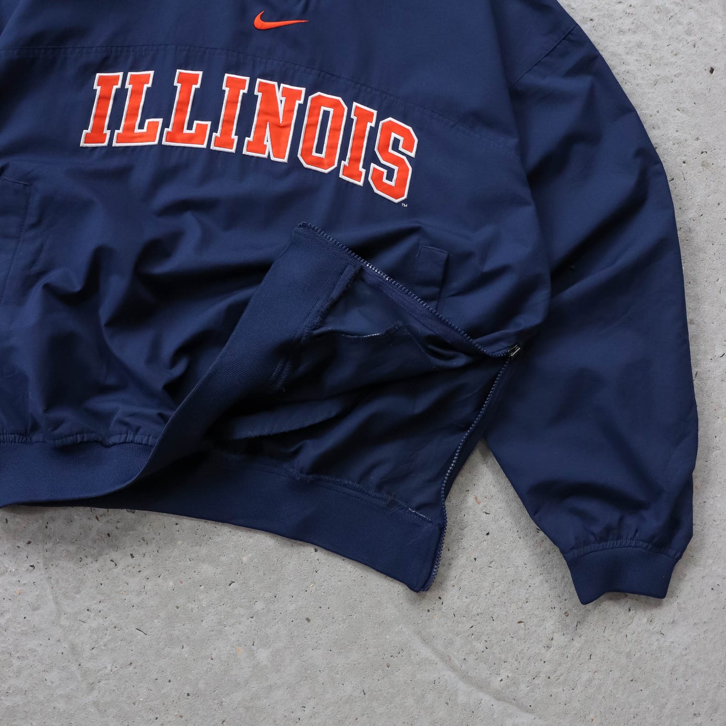 Nike Illinois Illini NCAA Windbreaker Jacket - 2000s (M)
