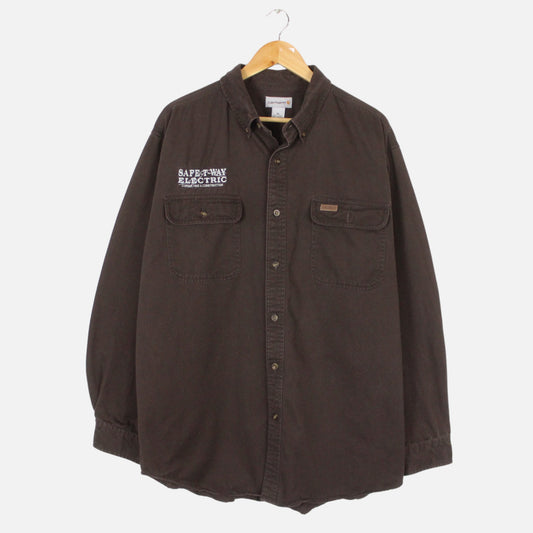 Vintage Carhartt Shirt Jacket - XL