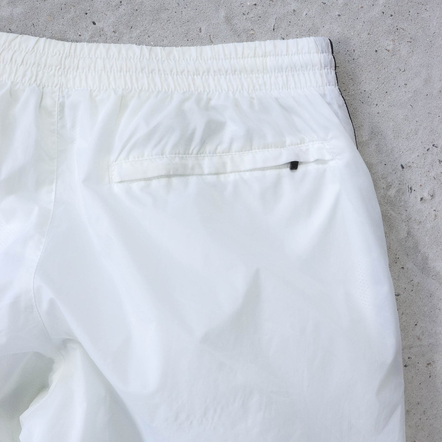 Vintage 2000s Nike Mini Swoosh Striped Track Pants - M - AL Vintage