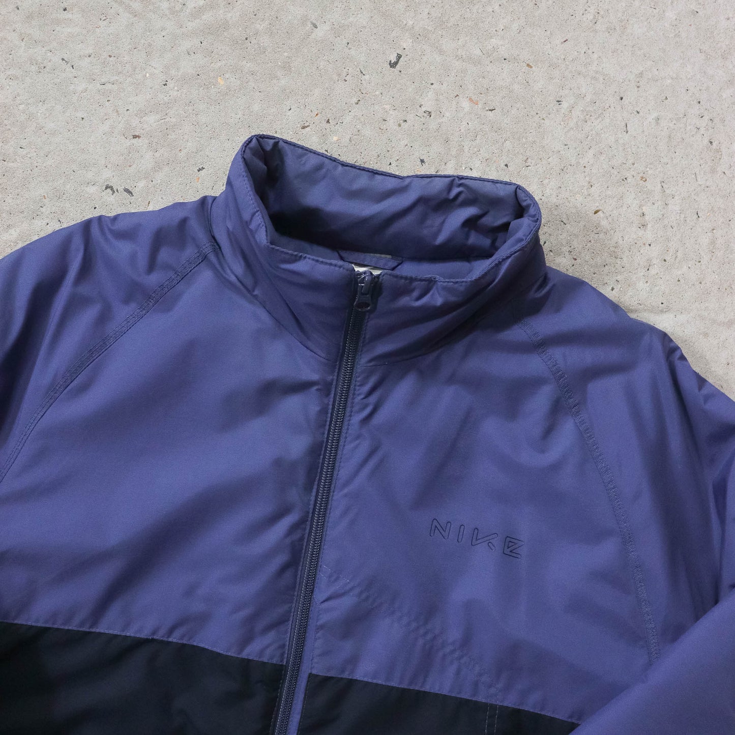 Vintage 2000s Nike Two-Tone Quilted Jacket - L