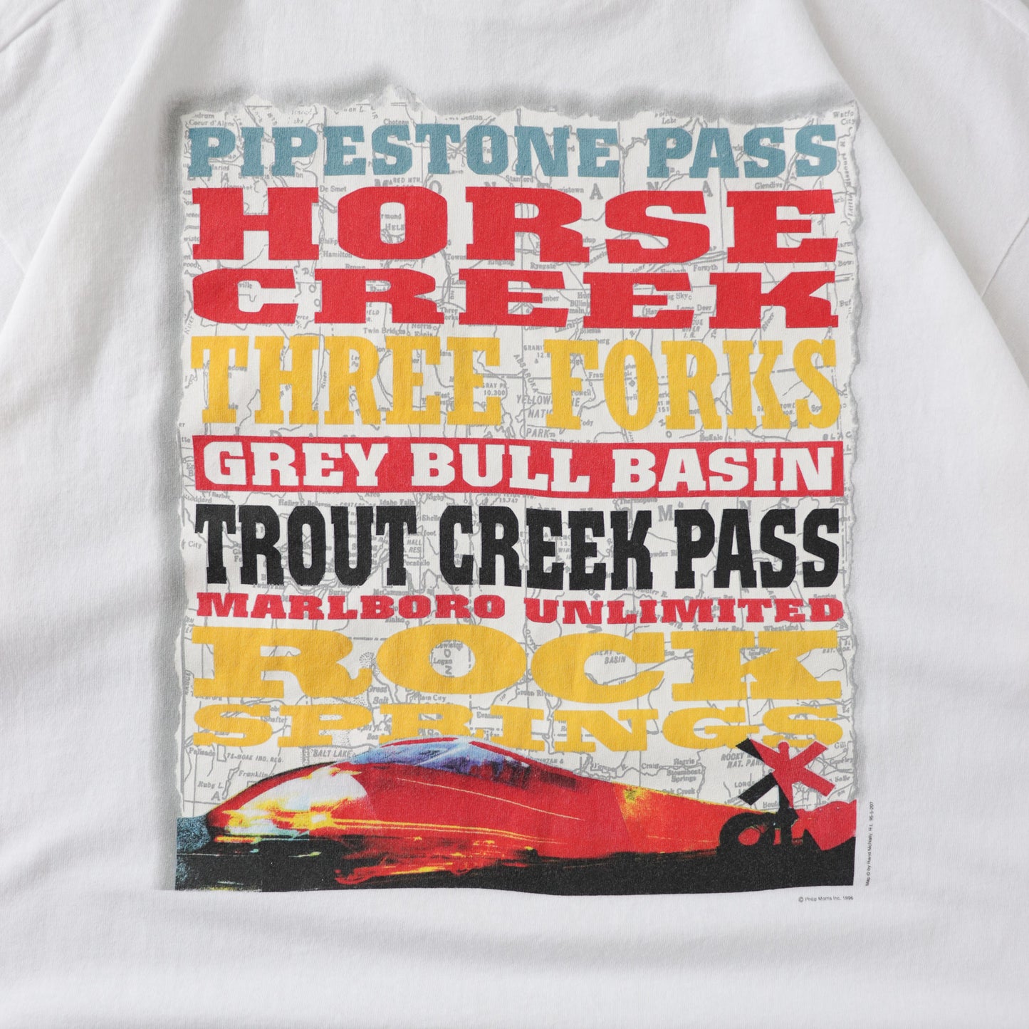 Vintage 90s Marlboro Unlimited Train Tee - XL