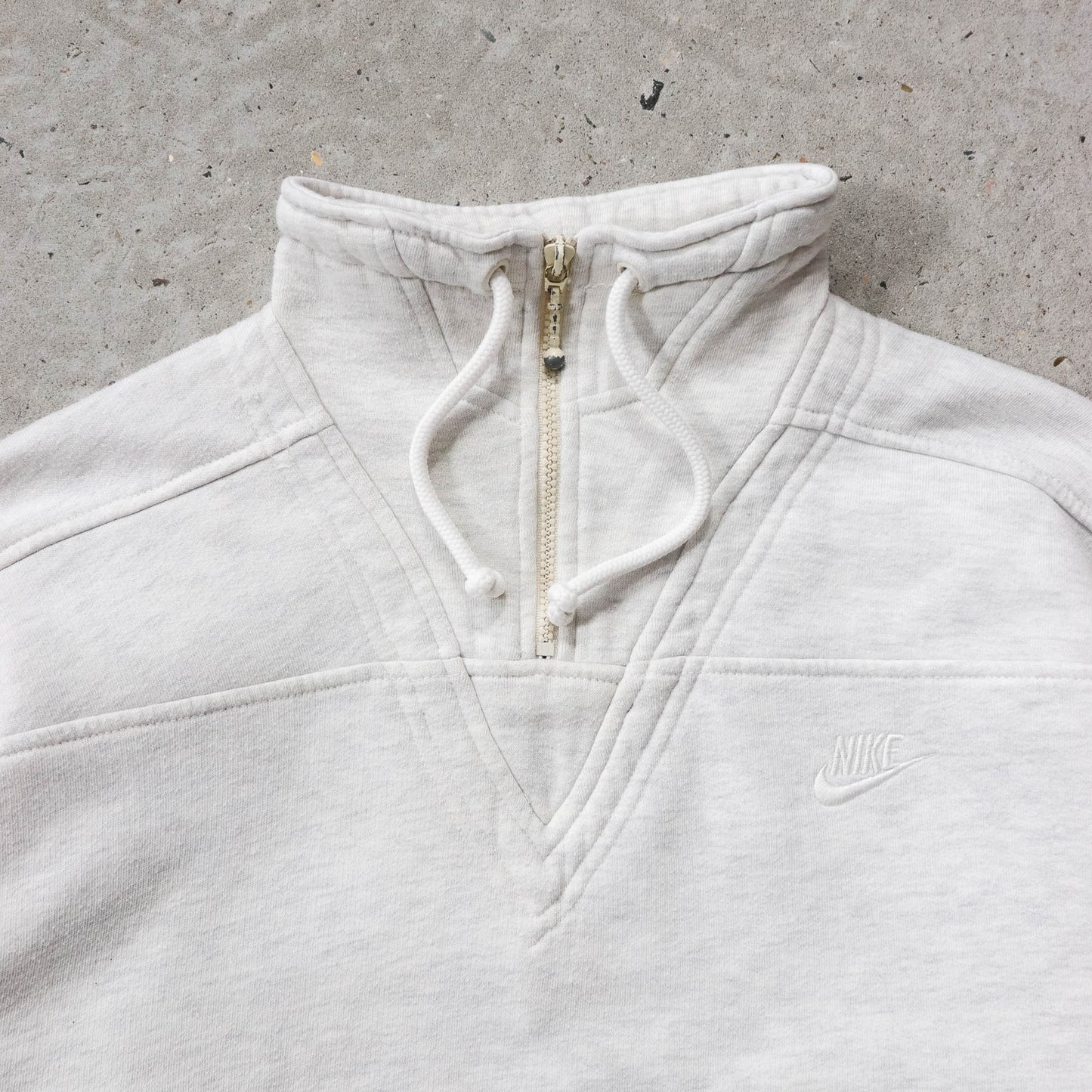Vintage 90s Nike Basketball 1/4 Zip Sweatshirt - M