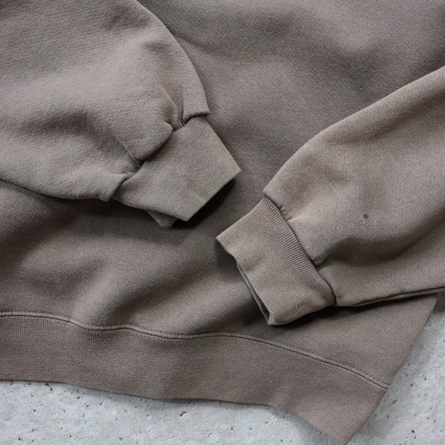 Nike Embroidered Swoosh 1/4 Zip Sweatshirt - 90s (M)