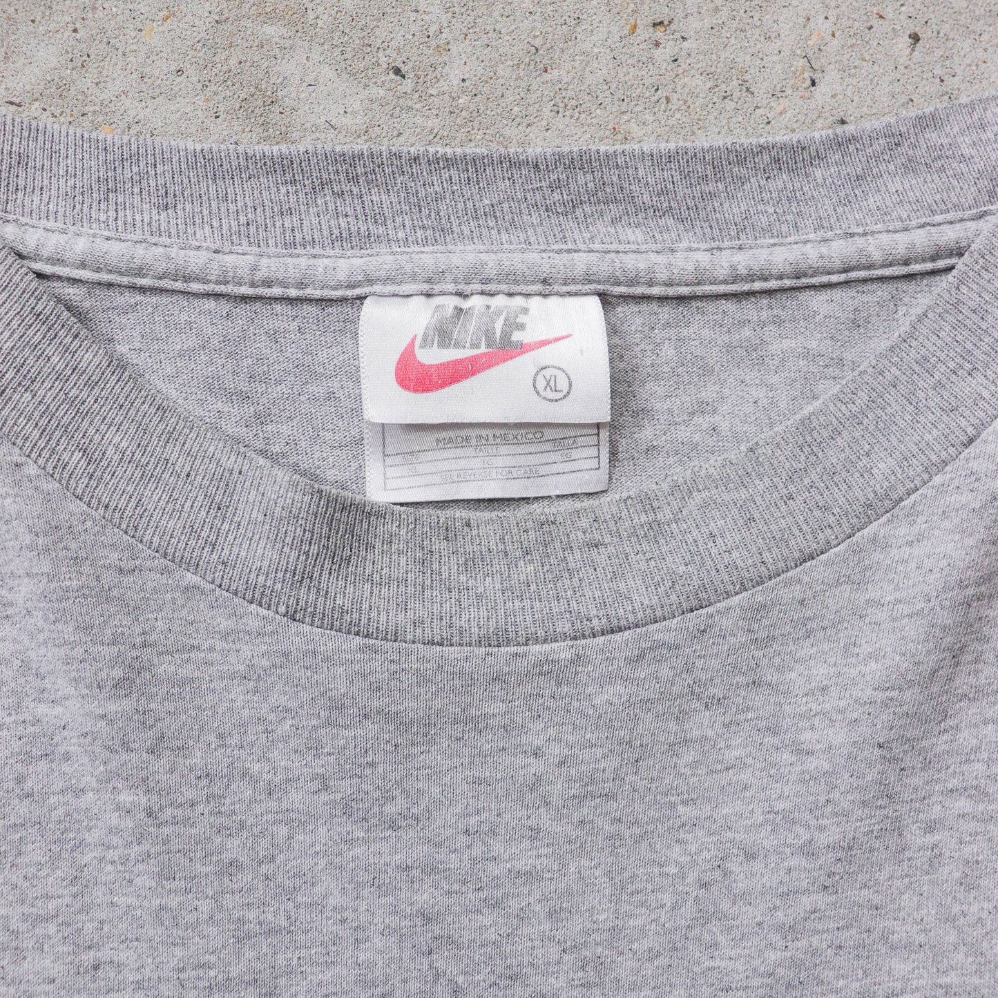 Vintage 90s Nike Athletics Spellout Tee - XL