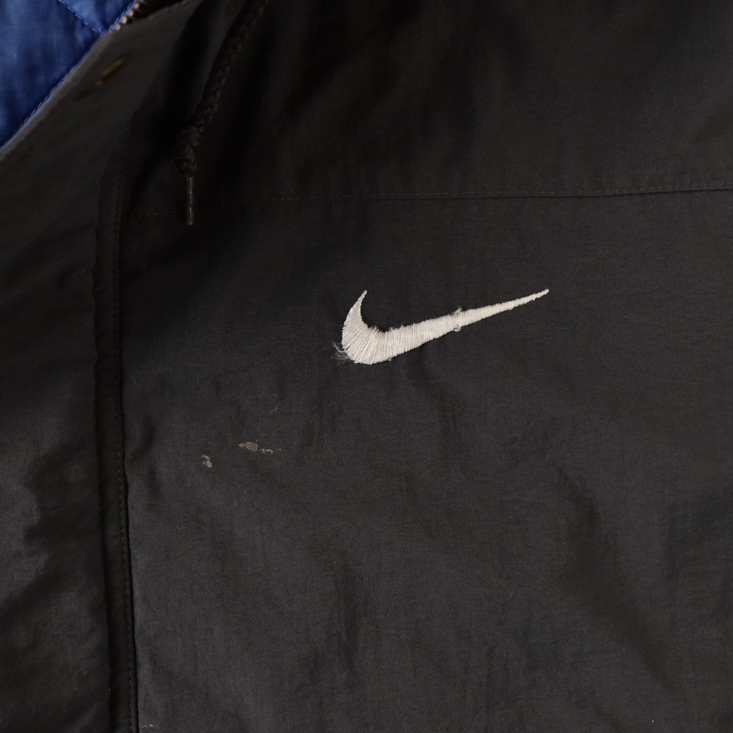 Vintage 90s Nike Big Swoosh Quilted Jacket - L