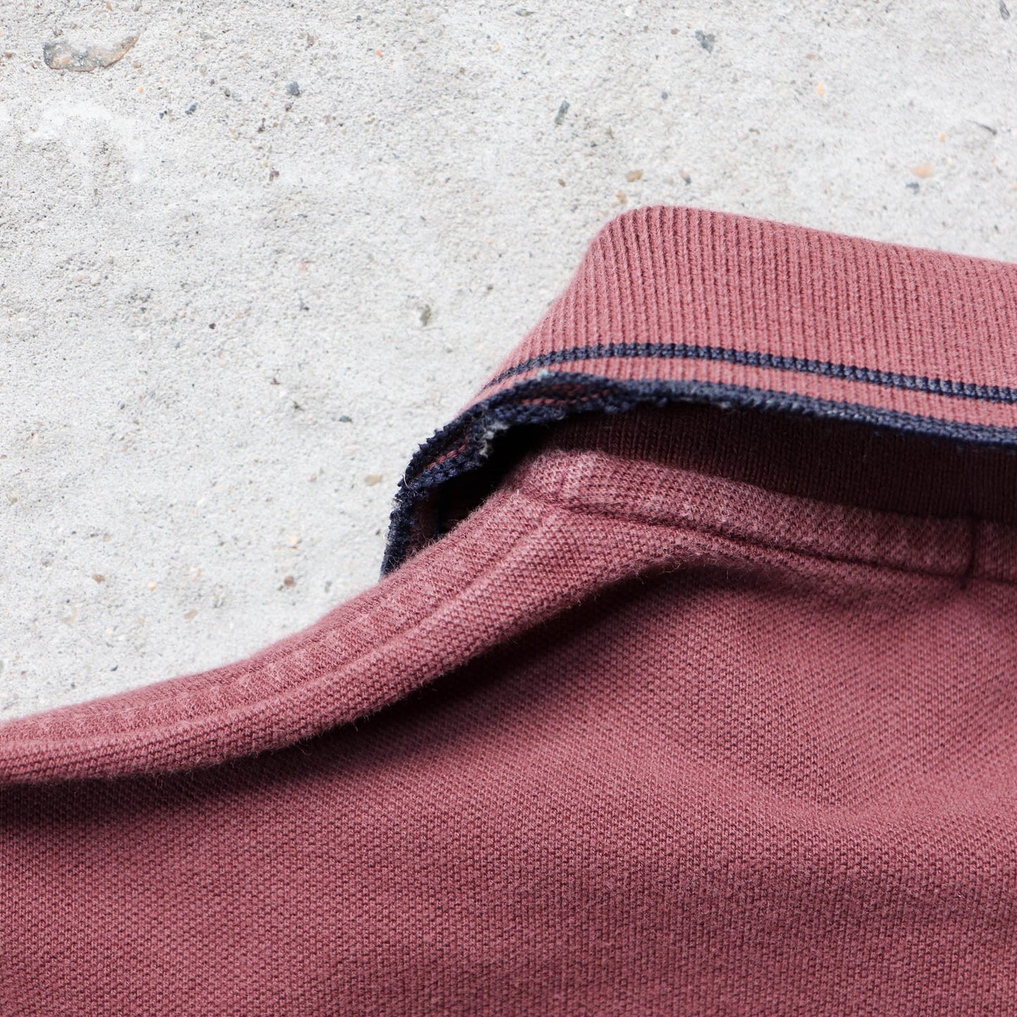 Stone Island Compass Patch Longsleeve Polo Shirt - (S)