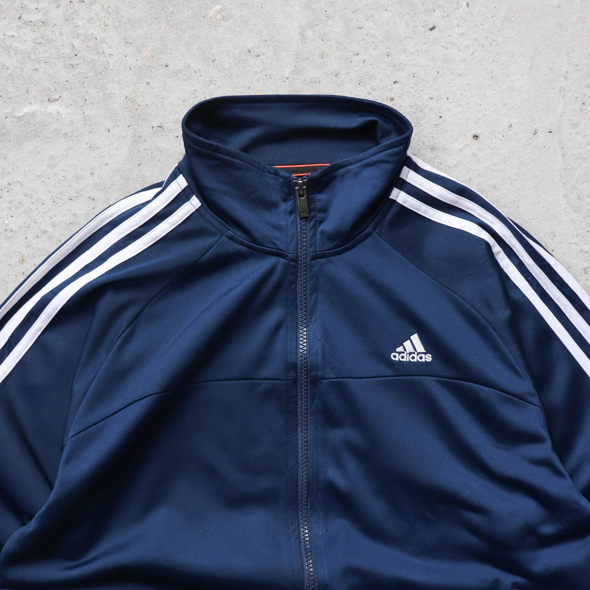 Adidas 3-Stripe Embroidered Track Jacket - 2000s (M)
