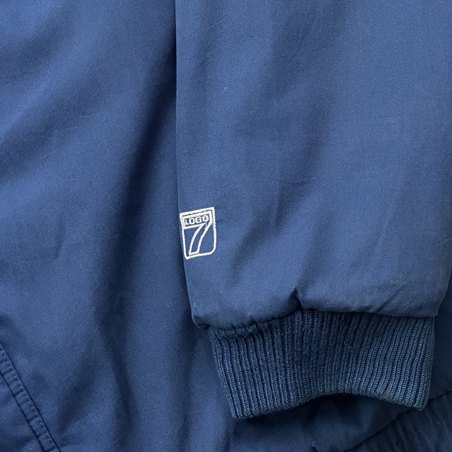 Vintage 90s Atlanta Braves Logo7 MLB Puffer Jacket - XL