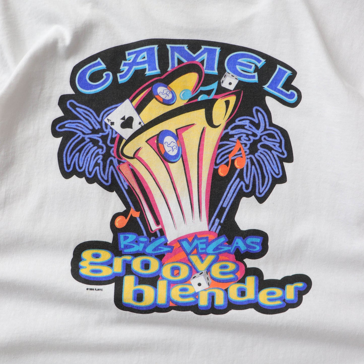 Vintage 90s Camel Cigarettes Las Vegas Tee - XL
