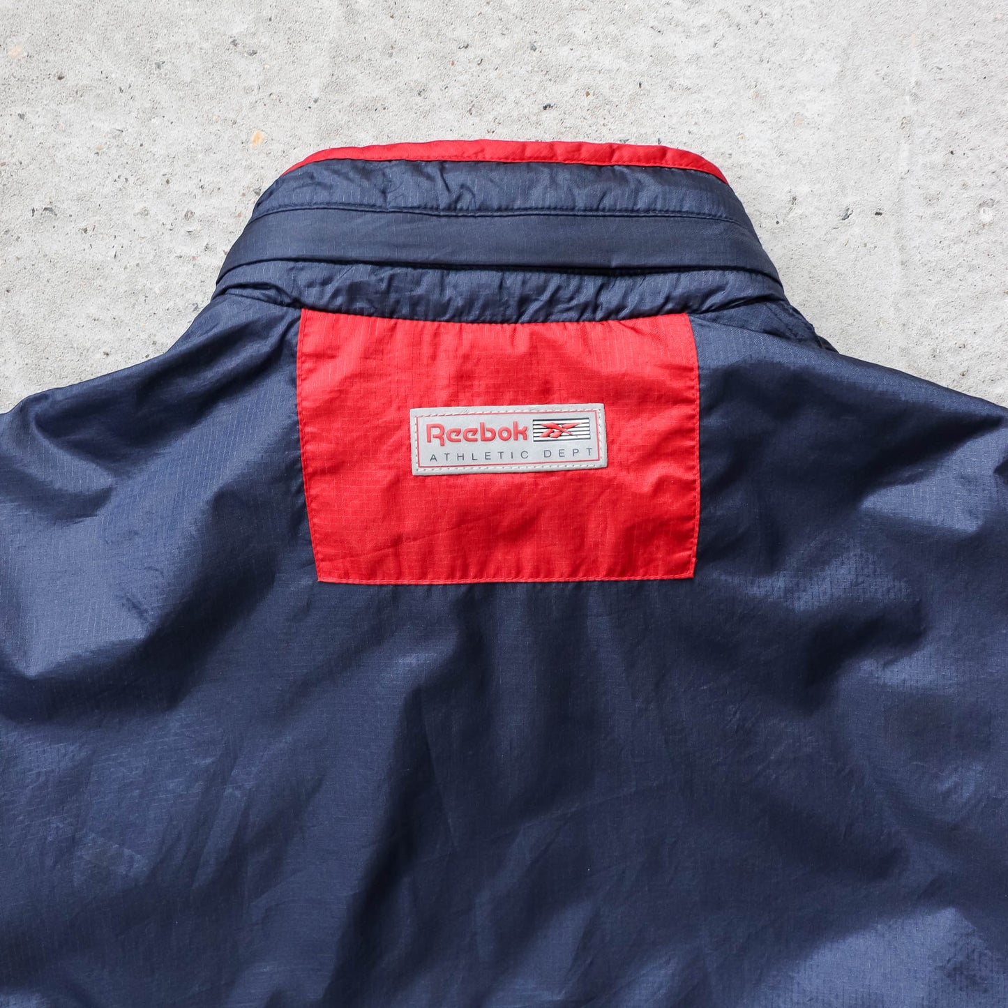 Reebok Athletic Dept 1/4 Zip Anorak Jacket - 90s (L)