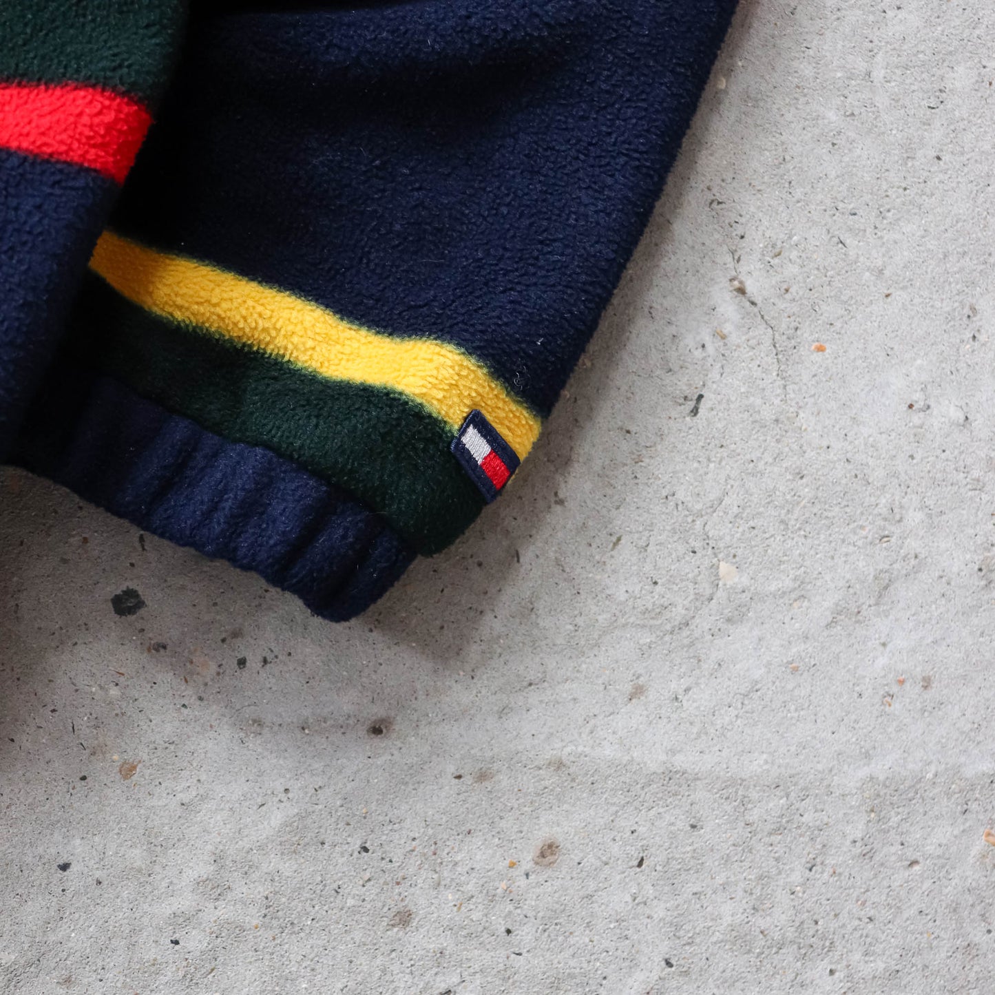 Tommy Hilfiger Golf Colourblock Fleece Jacket - 90s (L)