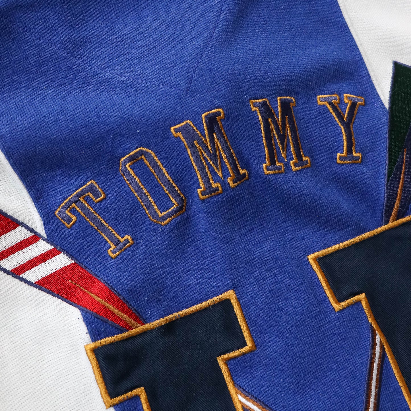 Tommy Hilfiger Sailing Colourblock Rugby Shirt - 90s (M)