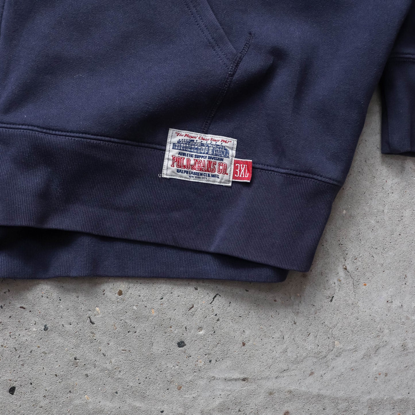 Polo Jeans Co Ralph Lauren Zip-Up Hoodie - 2000s (XXXL)