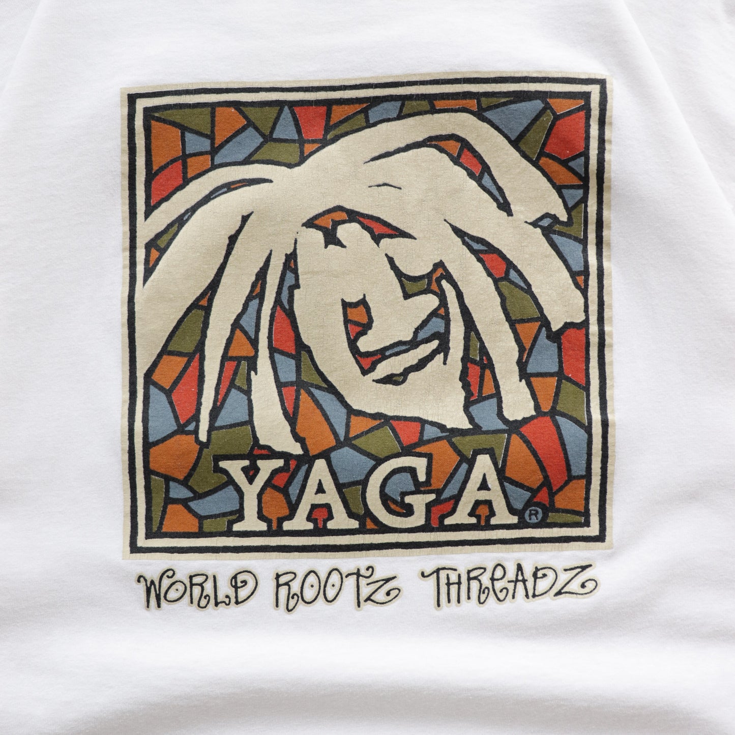 Vintage 90s Yaga World Rootz Tee - XL