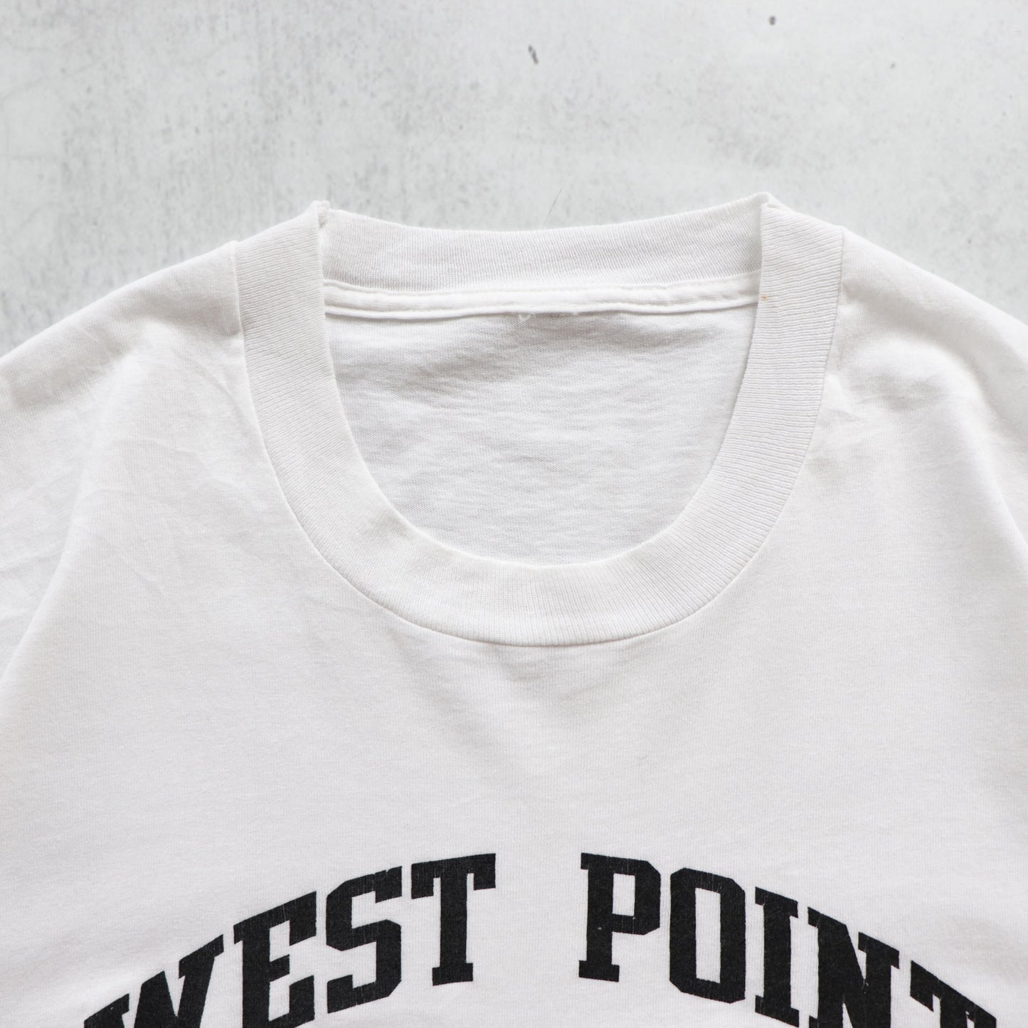 Vintage 80s West Point Military Academy Tee - L