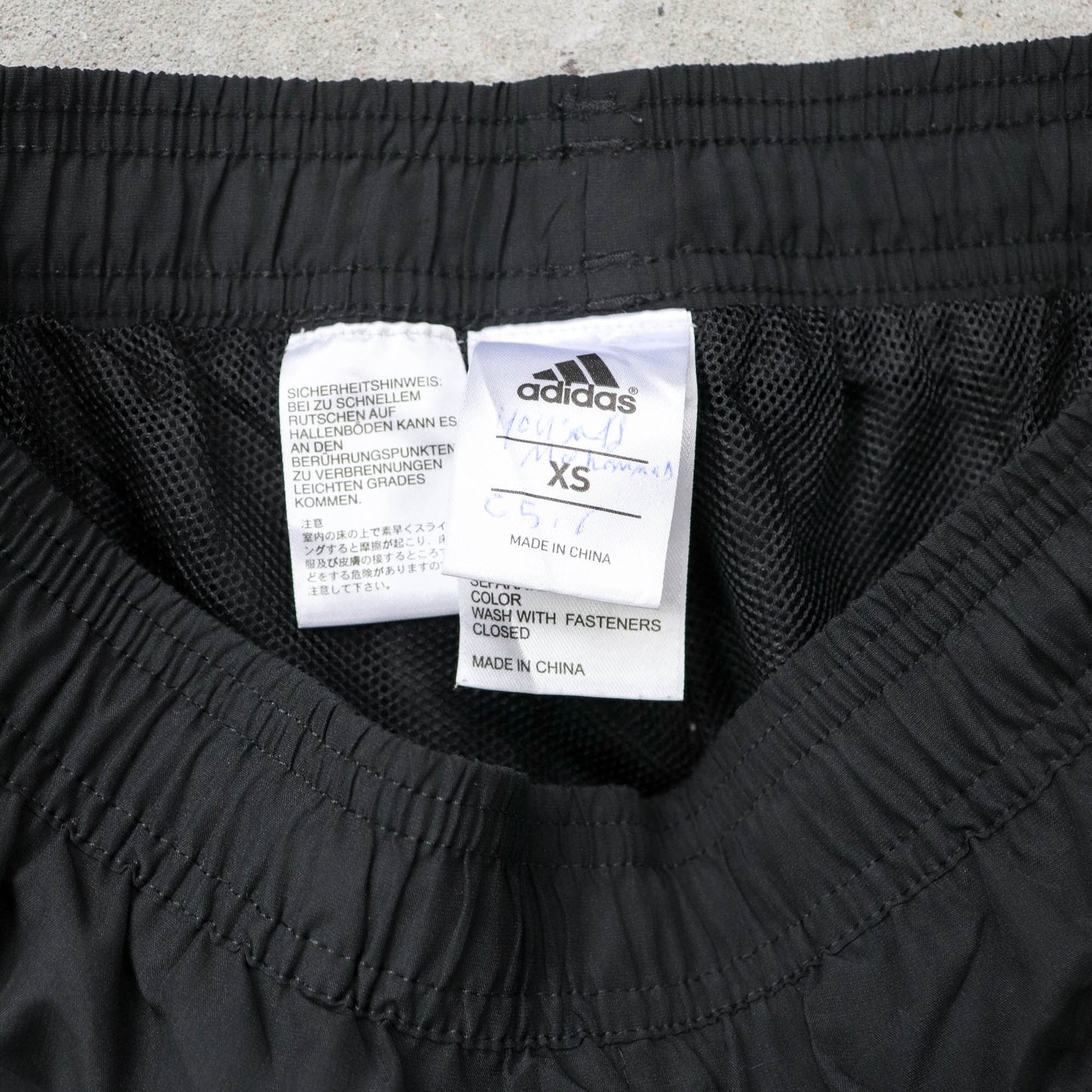Adidas 3-Stripe Embroidered Track Pants - 2000s (XS)
