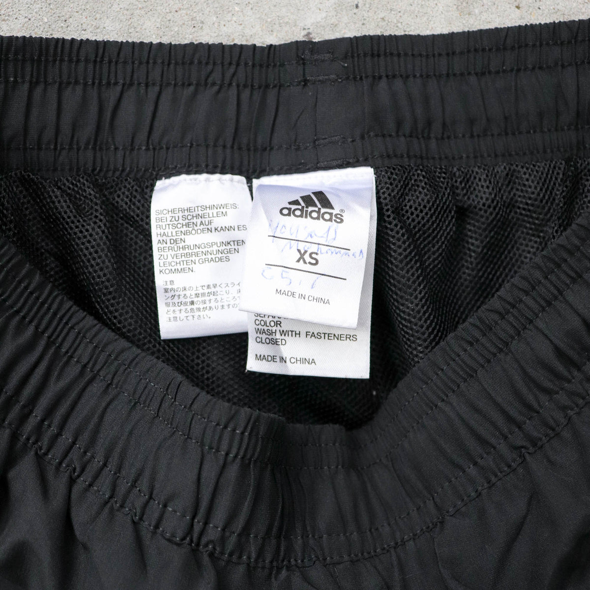 Adidas 3-Stripe Embroidered Track Pants - 2000s (XS) - AL Vintage